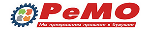 Логотип "Ремонт, модернизация, обслуживание", ЗАО РеМО